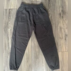 Garage Black Kids Sweatpants with Elastic Waist